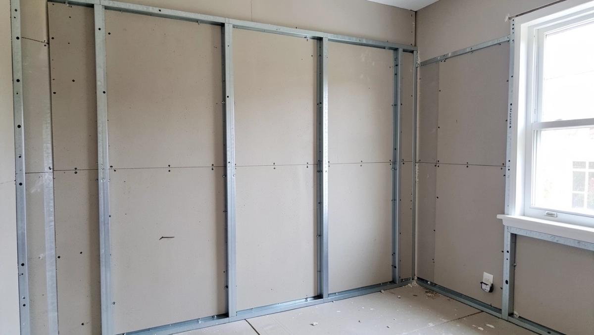 Budowa ścianki działowej z karton gipsu