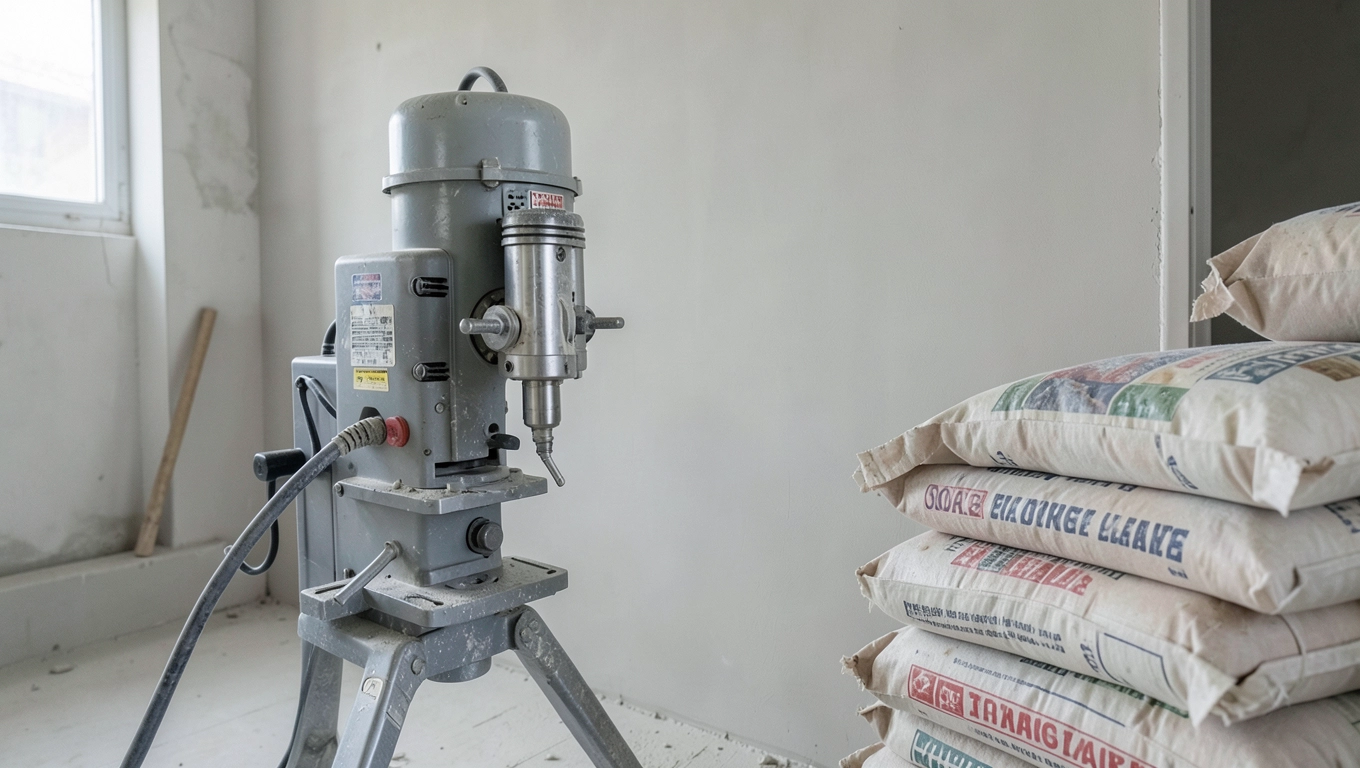 Cena tynków maszynowych wewnętrznych z materiałem 2025