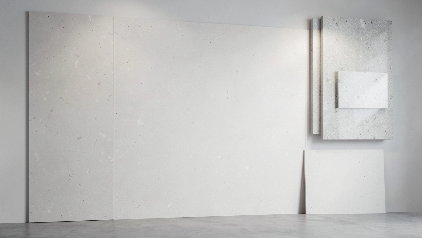 Formaty i grubości spieków na ściany