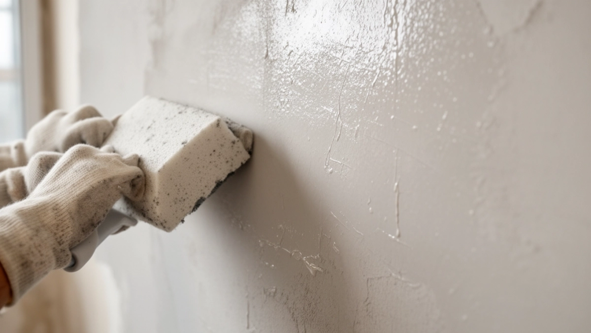 Gąbkowanie tynku po jakim czasie