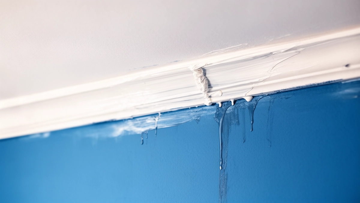 Jak odciąć sufit od ściany bez taśmy