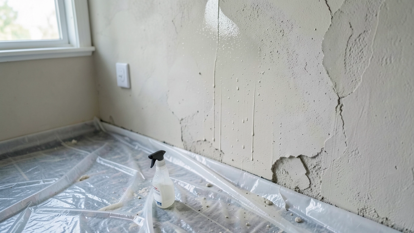 Jak skuć tynk ze ściany lub sufitu