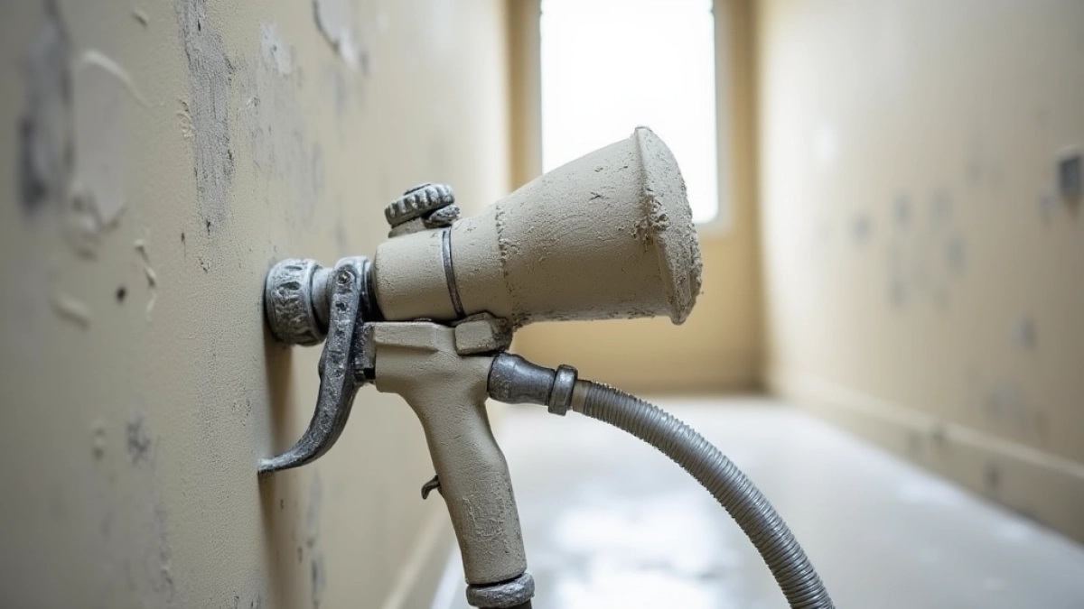 Jaki pistolet do tynku natryskowego