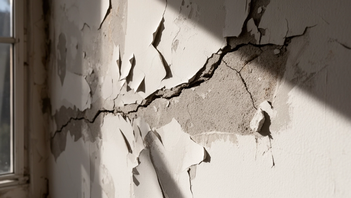 odpadanie tynku po malowaniu