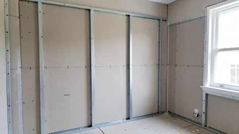 Budowa ścianki działowej z karton gipsu