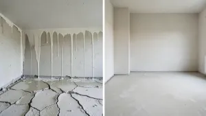 Co pierwsze tynki czy wylewki