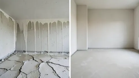 Co pierwsze tynki czy wylewki