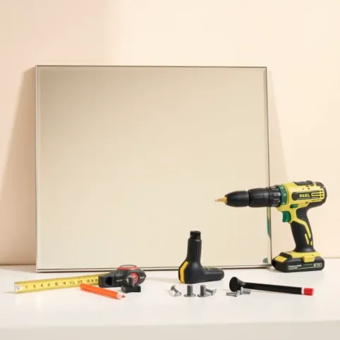 Jak powiesić lustro na ścianie