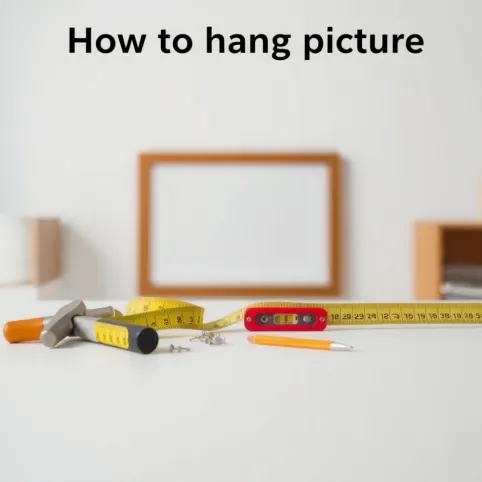 Jak powiesić obraz na ścianie