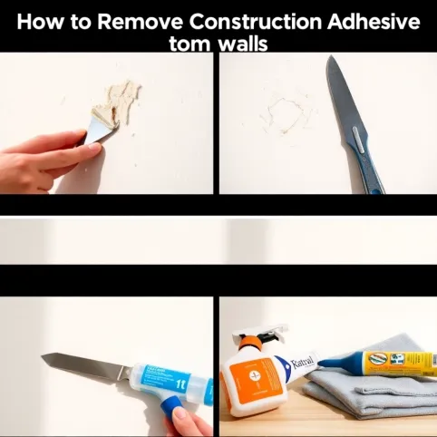 Jak Usunąć Klej Montażowy Ze Ściany