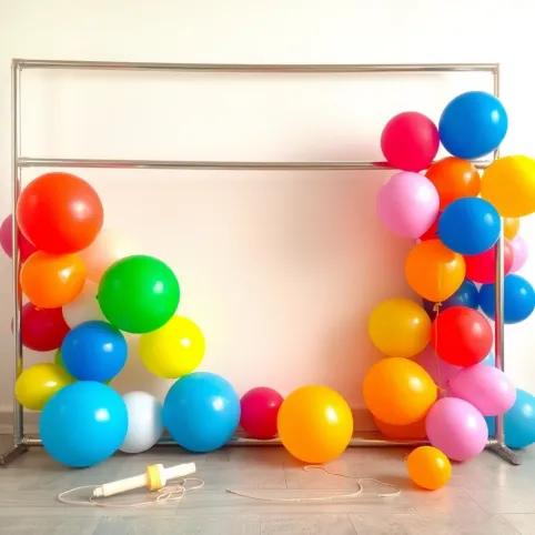 Jak zrobić ściankę do zdjęć z balonów