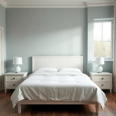 Jaki kolor ścian do sypialni z białymi meblami