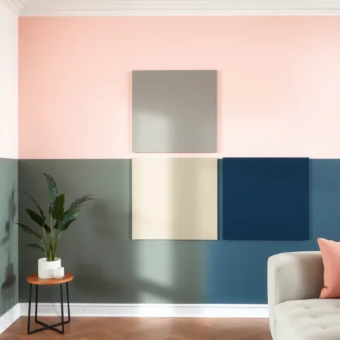 Jaki kolor ścian pasuje do pudrowego różu
