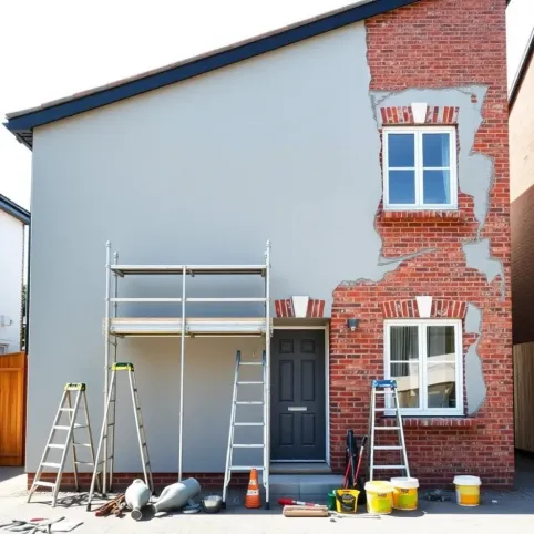 Koszt tynkowania domu 100m2