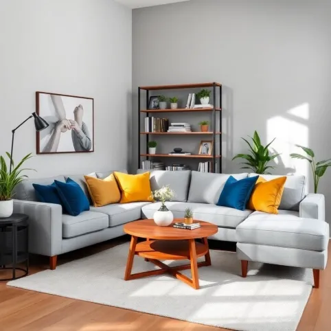 Szare Ściany W Salonie Jakie Dodatki