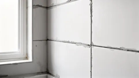 Układanie płytek 60x60 na ścianie